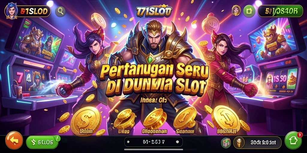 Tampilan seru dari gameplay Fighting 171SLOT yang mendebarkan.