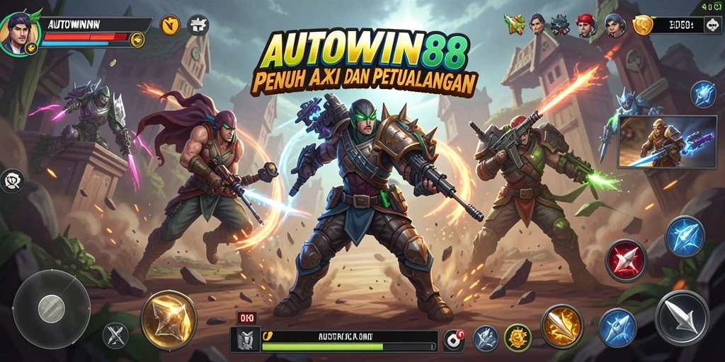 Menampilkan gameplay aksi yang mendebarkan dan grafis yang menawan.