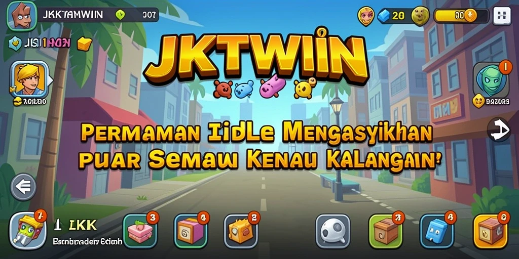 Tampilan gameplay yang menarik dan menawan dari JKTWIN.