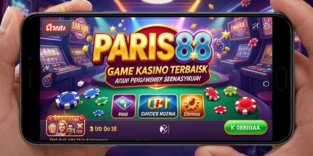 Screenshot PARIS88 menunjukkan gameplay Kasino yang seru dan mengasyikkan.