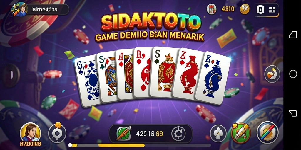 Screenshot memperlihatkan gameplay seru SIDAKTOTO dalam permainan Domino.